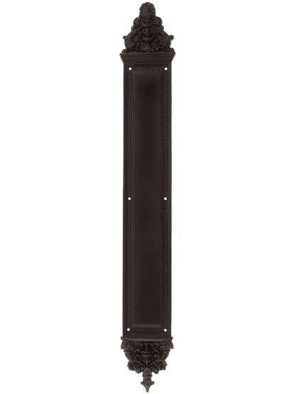 25 1/2 inch Apollo Push Plate In Oil-Rubbed Bronze